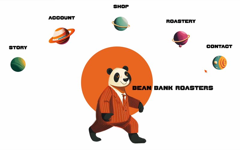Marke „BeanBank Coffee“ · Alkeme Design