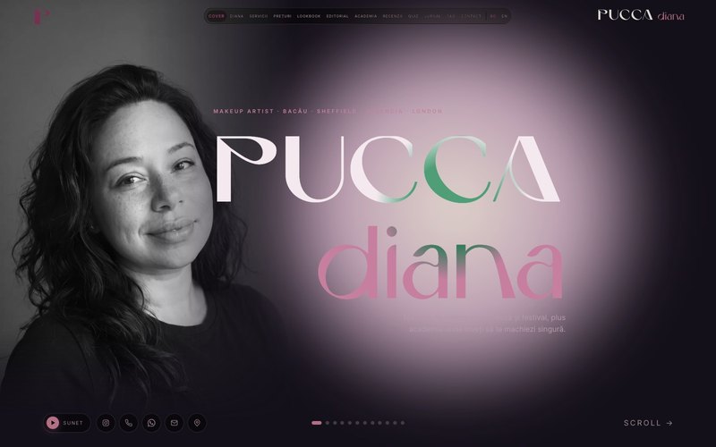 Pucca Diana · Visagistin & Akademie · Alkeme Design
