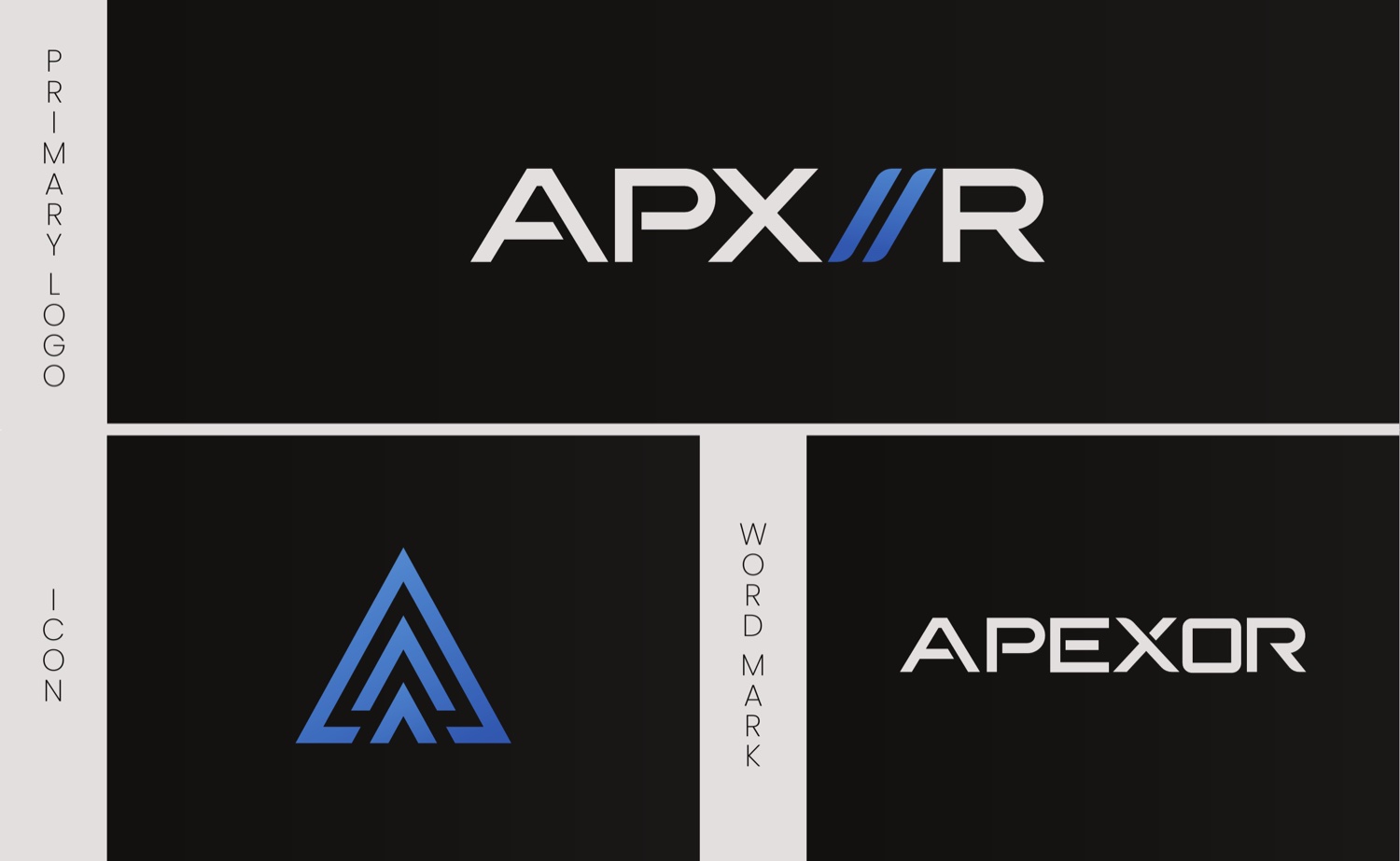 Apexor · Markenidentität · Alkeme Design