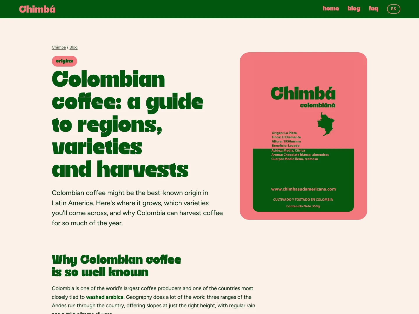 Chimba Coffee · Anleitungen und häufig gestellte Fragen · Alkeme Design