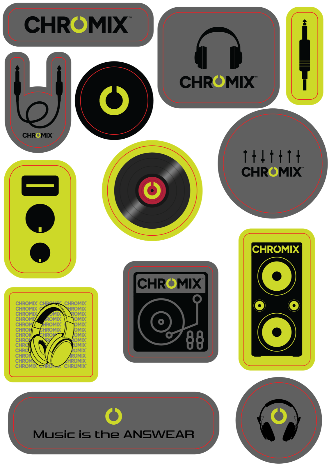 ChromixGear · Produktmarkenbildung · Alkeme Design