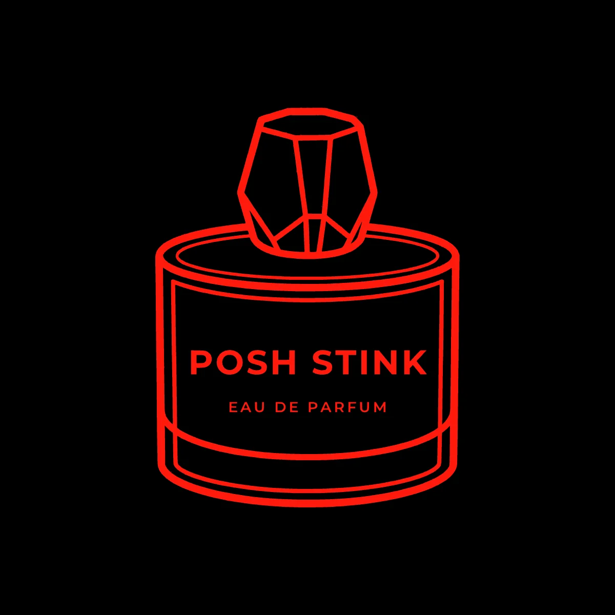 Logo-Entwurf für „Posh Stink“ · Alkeme Design