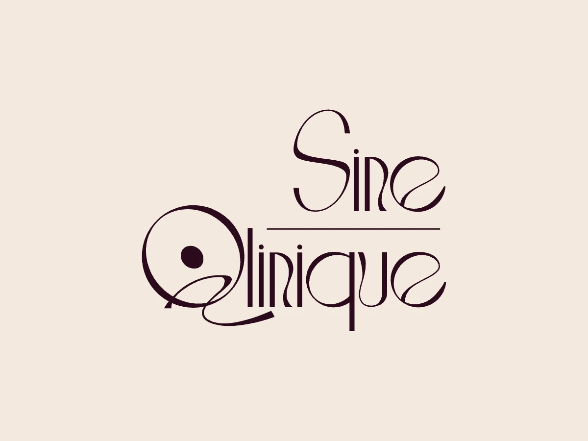 Sine Qlinique · Das Logo · Alkeme Design