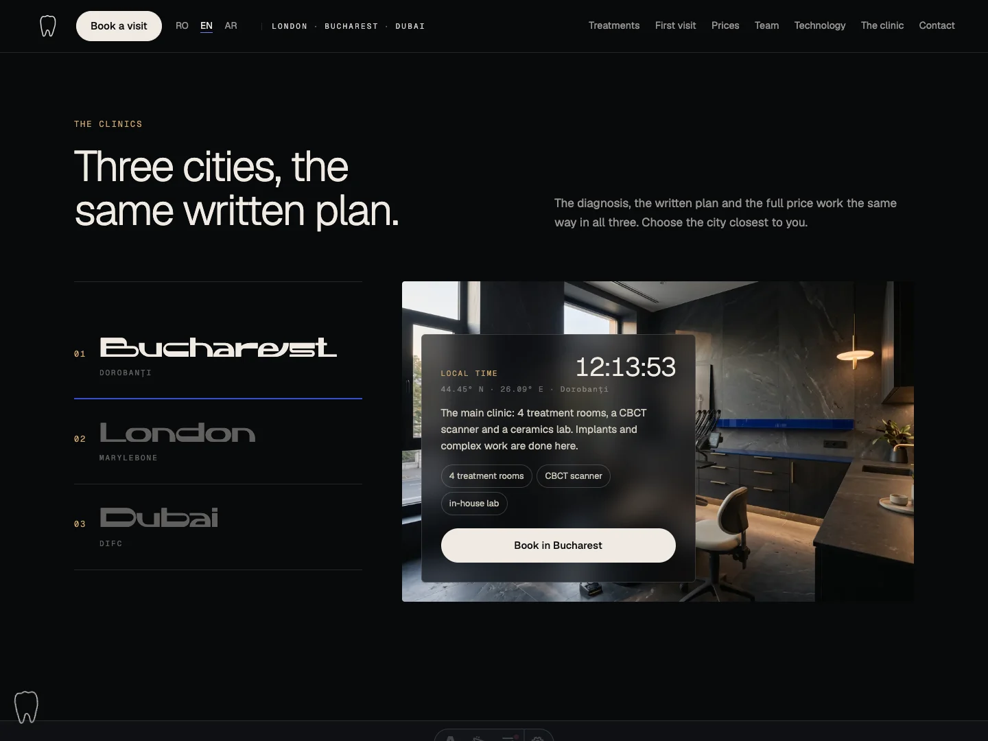 Smalț-Website: die Startseite · Alkeme Design