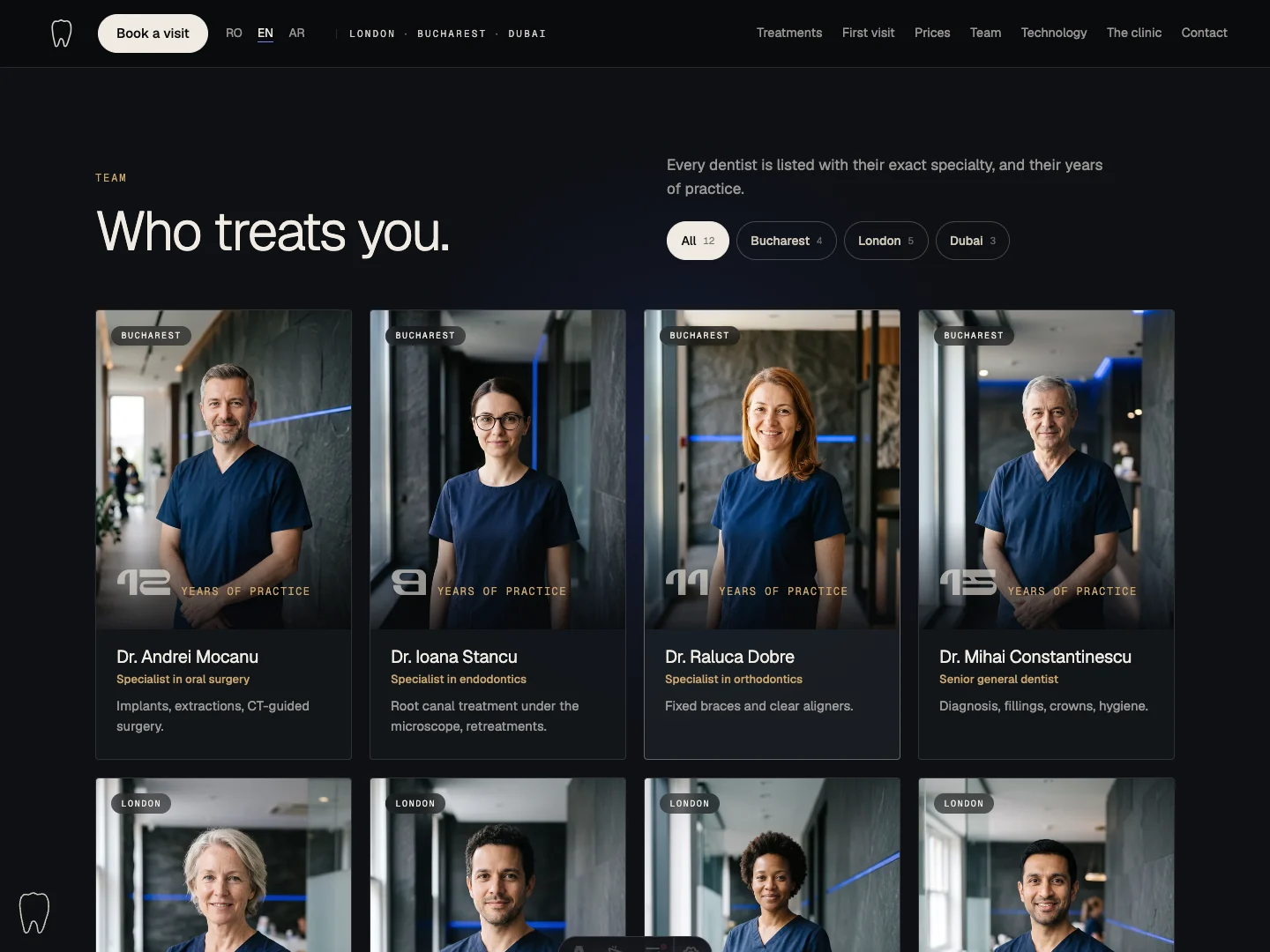 Smalț-Website: die Startseite · Alkeme Design